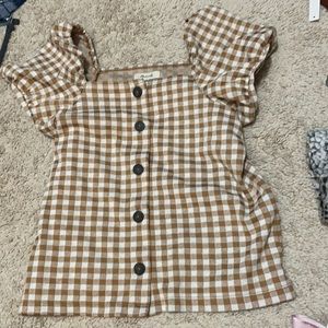 Madewell button up shirt